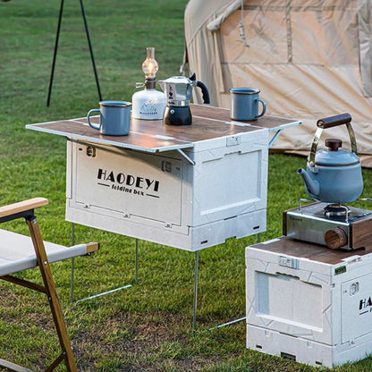 Campingbox auf Rädern