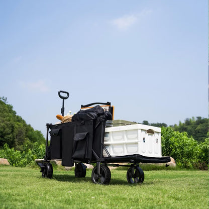 Portable folding camper